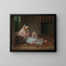 Dame musulmane allongée - Francesco Renaldi — framed artwork on a wall