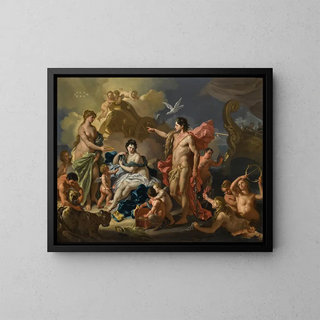 Bacchus et Ariane - Francesco Solimena — framed artwork on a wall
