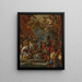 Deborah and Barak - Francesco Solimena — framed artwork on a wall