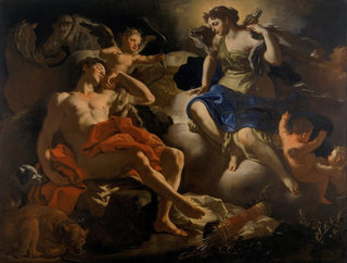 Diane et Endymion - Francesco Solimena — artwork view