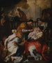 The Birth of the Virgin - Francesco Solimena — artwork view