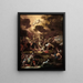 The Conversion of Saul - Francesco Solimena — framed artwork on a wall