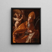 The miracle of San Gennaro - Francesco Solimena — framed artwork on a wall