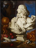 an allegorical still life with the bust of François Ier d'Este by Bernini - Francesco Stringa — artwork view