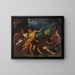 Samson and Delilah - Francesco Stringa — framed artwork on a wall