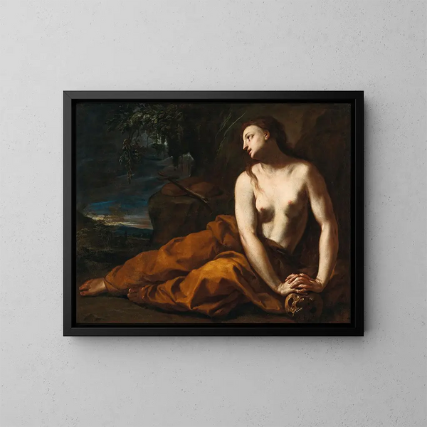 Marie de l'Égypte - Francesco Trevisani — framed artwork on a wall