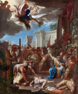 The Martyrdom of the Seven Sons of Saint Felicity - Francesco Trevisani — artwork view