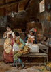 Flirt dans une taverne - Francesco Vinea — artwork view