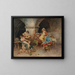 Serenade at the Tavern - Francesco Vinea — framed artwork on a wall