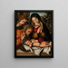 La Sainte Famille - Francesco Zaganelli da Cotignola — framed artwork on a wall