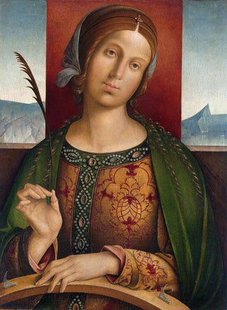 Saint Catherine of Alexandria - Francesco Zaganelli di Bosio — artwork view