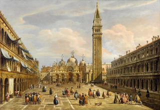 Francesco Zanin - Piazza San Marco looking east towards the Basilica Venice.webp