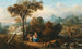 Landscape Painting with the Rest during the Flight into Egypt - Francesco Zuccarelli — artwork view