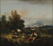 Landscape with the Milkmaid - Francesco Zuccarelli — artwork view