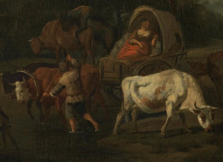 La charrette à bœufs - Francesco Zuccarelli — artwork view