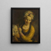 La modiste - Francesco Zugno — framed artwork on a wall