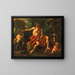 Allegory of the Seasons - Francesco de Mura — framed artwork on a wall
