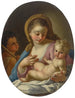 The Virgin and Child with the Little Saint John the Baptist - Francesco de Mura — artwork view