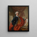 Self-portrait Painting - Francesco de Mura — framed artwork on a wall
