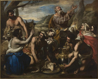 Sacrifice of Noah - Francesco de Rosa — artwork view