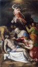 Lamentation sur le Christ mort - Francesco de Rossi — artwork view