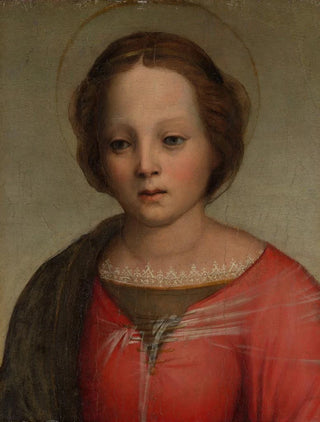 Head of the Madonna - Franciabigio — artwork view