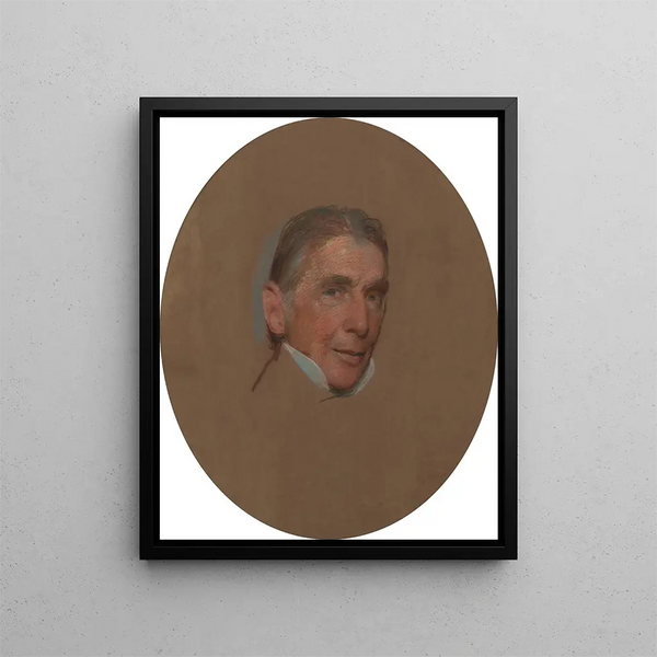 John Collins Warren - Francis Alexander — framed artwork on a wall