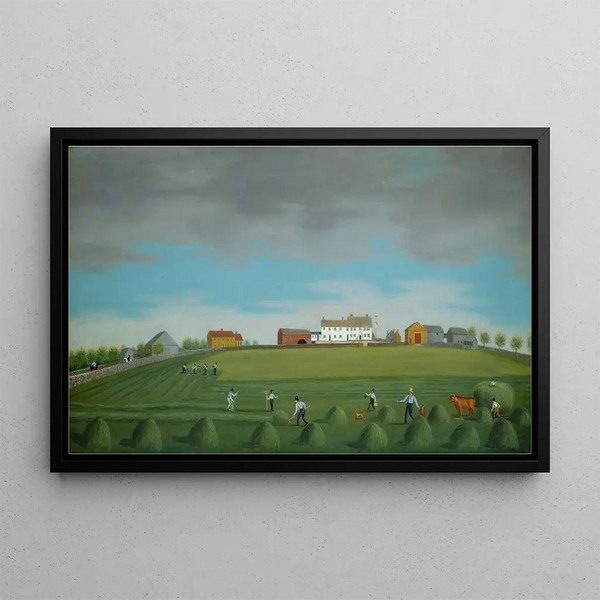 La Ferme de Ralph Wheelock - Francis Alexander — framed artwork on a wall