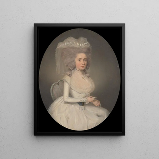 Margot Wheatley - Francis Alleyne — framed artwork on a wall