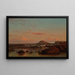 Braces Rock, Cape Ann, Massachusetts - Francis Augustus Silva — framed artwork on a wall