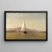 L'Hudson at Tappan Zee - Francis Augustus Silva — framed artwork on a wall