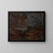 Bécasse au crépuscule - Francis Barlow — framed artwork on a wall