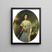 Lucy Tappan Bowen Mme Henry C. Bowen - Francis Bicknell Carpenter — framed artwork on a wall