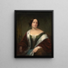 an unidentified woman - Francis Bicknell Carpenter — framed artwork on a wall