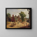 Old Street Francis in Annapolis - Francis Blackwell Mayer — framed artwork on a wall