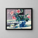 Roses roses - Francis Campbell Boileau Cadell — framed artwork on a wall