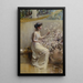 Young Classical Girl - Francis Coates Jones — framed artwork on a wall