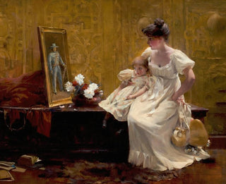 Parti mais pas oublié - Francis Coates Jones — artwork view