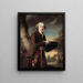 Portrait of Charles Colmore Esq. - Francis Cotes — framed artwork on a wall