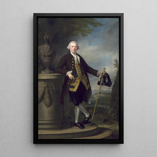 William Denison - Francis Cotes — framed artwork on a wall