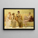 Reading of the history of Oenone - Francis Davis Millet — framed artwork on a wall