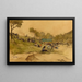 Thursday, Porte de Clichy - Francis Garat — framed artwork on a wall