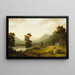 Tavern of Carter at Lake George - Francis Guy — framed artwork on a wall