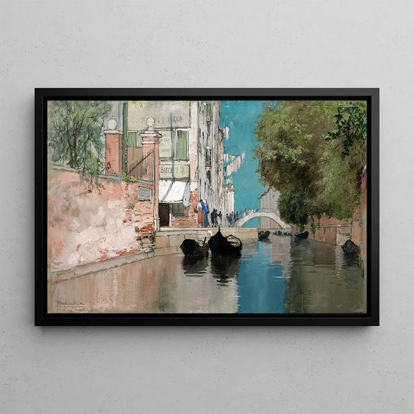 Venice - Francis Hopkinson Smith — framed artwork on a wall