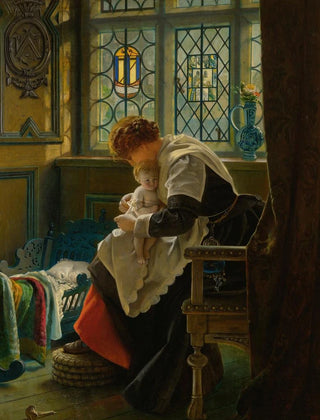 The Baby's Corner - Francis John Wyburd — artwork view