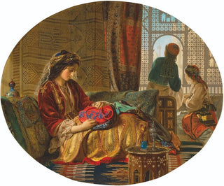 La dame Zegri Xarifa rose etc. - Francis John Wyburd — artwork view
