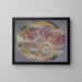 Diane et ses nymphes parmi les constellations - Francis Lathrop — framed artwork on a wall