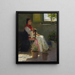 Gitane and Sun Gitana y Sol - Francis Luis Mora — framed artwork on a wall