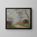 Chemin des Sablons à Moret - Francis Picabia — framed artwork on a wall