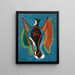 Blue Jay Painting - Francis Picabia — framed artwork on a wall